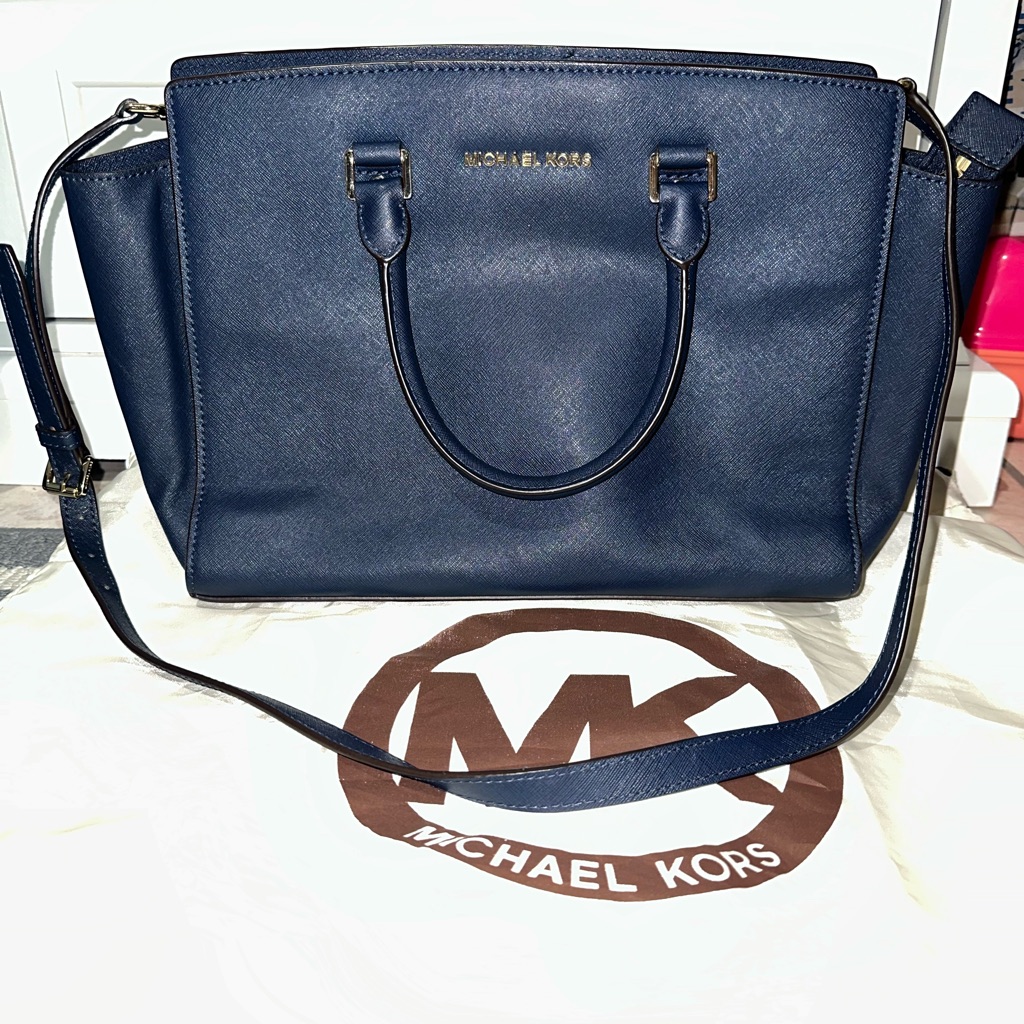 Michael Kors Navy Blue Women's Bag